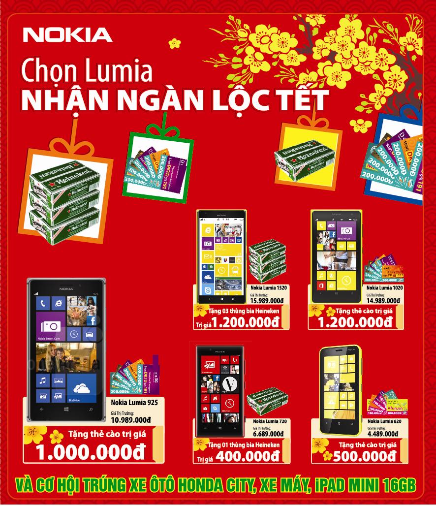 Chọn Lumia nhận ngàn quà tết Chọn Lumia nhận ngàn quà tết
